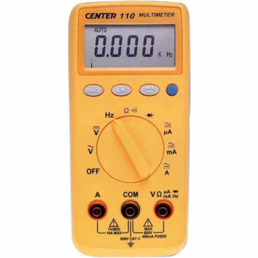 CENTER 110 multimeter