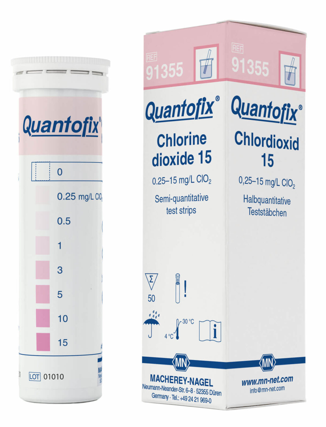 M&N 91355 QUANTOFIX klordioksid 15