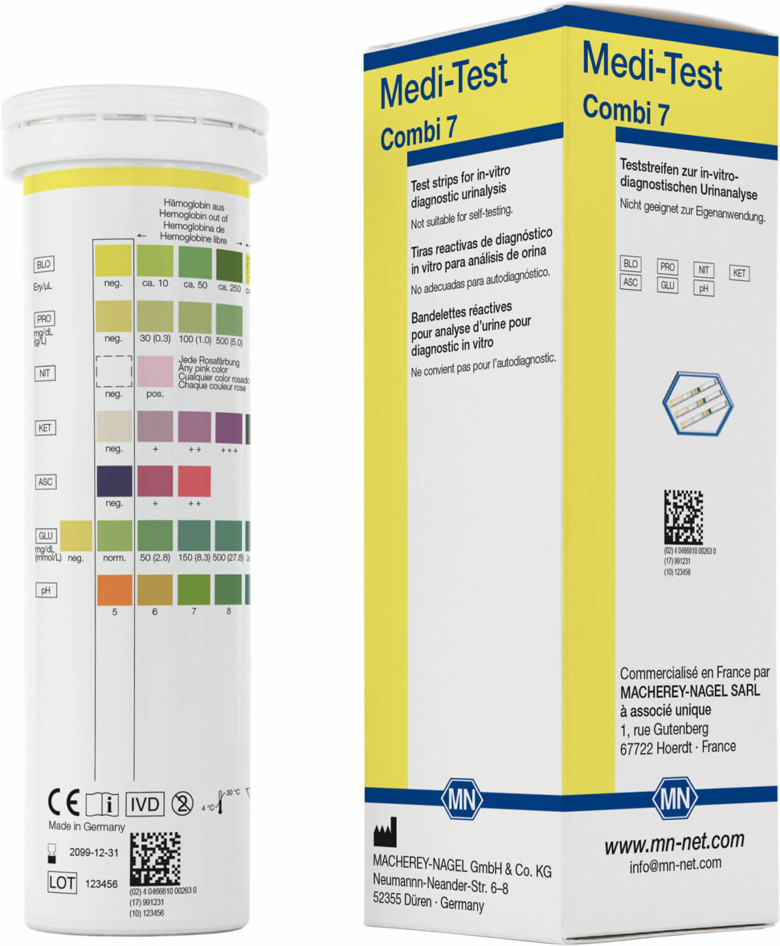 M&N 93022 Medi-Test kombi 7 - 100 tester