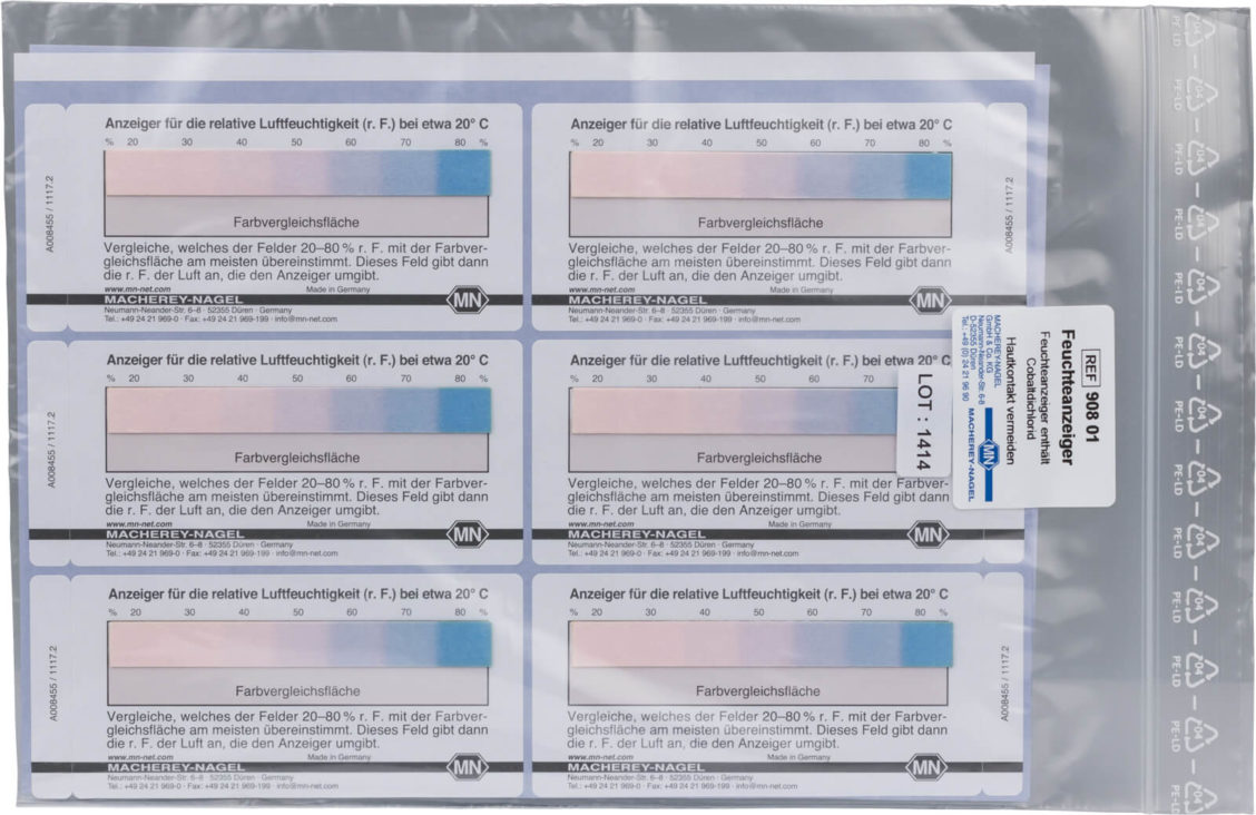 M&N 90801 test strips for luftfuktighet